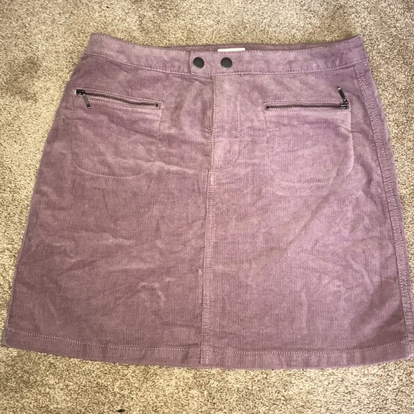 Purple Corduroy skirt - Picture 1 of 5